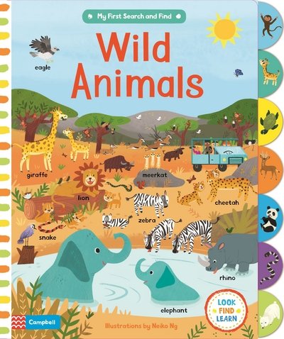 Cover for Neiko Ng · Wild Animals - My First Search and Find (Tavlebog) [Main Market Ed. edition] (2016)