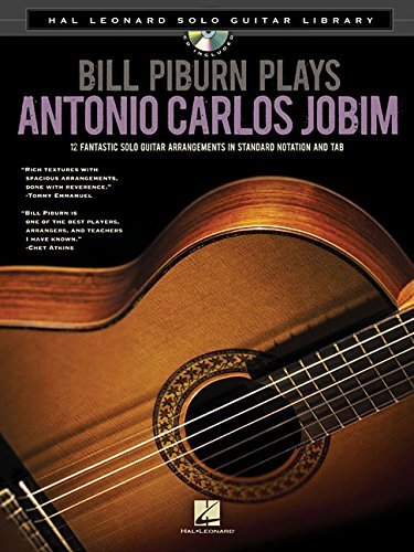Cover for Antonio Carlos Jobim · Bill Piburn Plays Antonio Carlos Jobim (Book / CD) (CD) [Pap / Com edition] (2014)