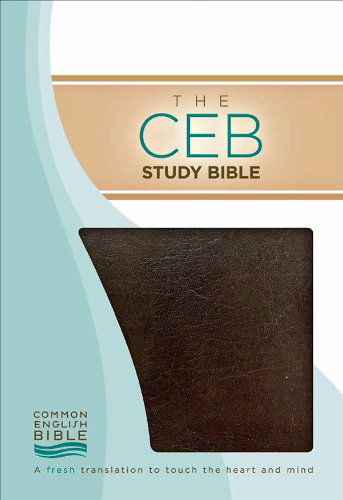 Cover for Common English Bible · The Ceb Study Bible, Brown Bonded Leather (Leather Book) [Lea Rep edition] (2013)