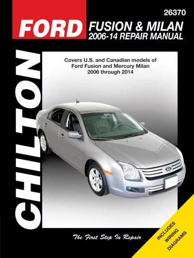 Cover for Haynes Publishing · Ford Fusion &amp; Mercury Milan (Chilton): 2006-14 (Paperback Book) (2023)