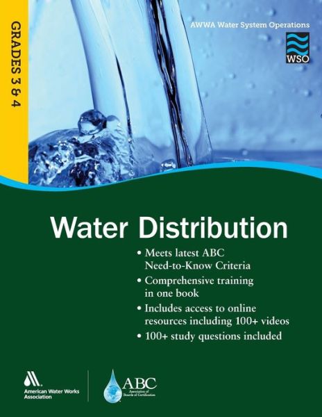 Cover for WSO Water Distribution: Grades 3 and 4 (Book) (2016)