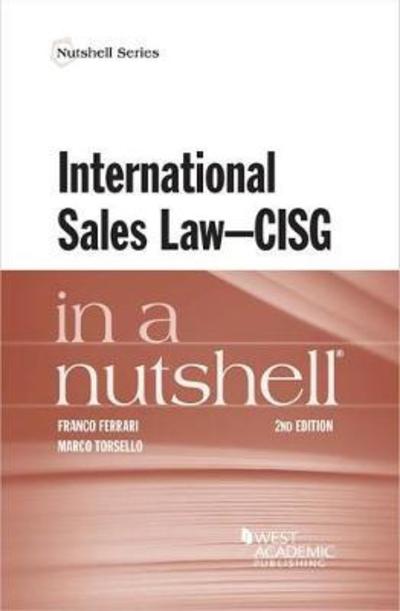 Cover for Franco Ferrari · International Sales Law - CISG - in a Nutshell - Nutshell Series (Paperback Book) [2 Revised edition] (2018)