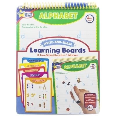 Cover for Sequoia Children's Publishing · Active Minds My First Write-And-Erase Learning Boards (Spiral Book) (2018)