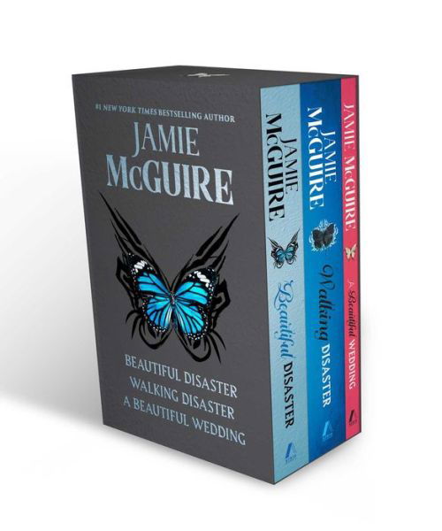 Cover for Jamie McGuire · Jamie McGuire Beautiful Series Boxed Set: Beautiful Disaster, Walking Disaster, and A Beautiful Wedding (Paperback Book) (2023)
