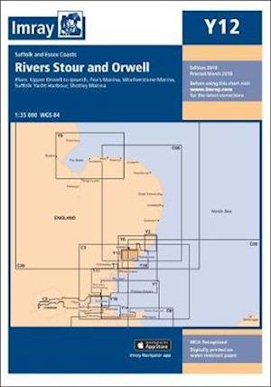 Cover for Imray · Imray Chart Y12 Laminated: Rivers Stour and Orwell - Y Series (Paperback Book) (2018)