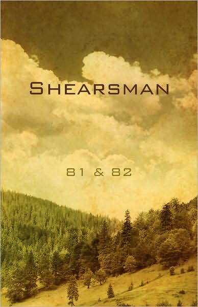 Cover for Tony Frazer · Shearsman 81and 82 (Pocketbok) (2009)