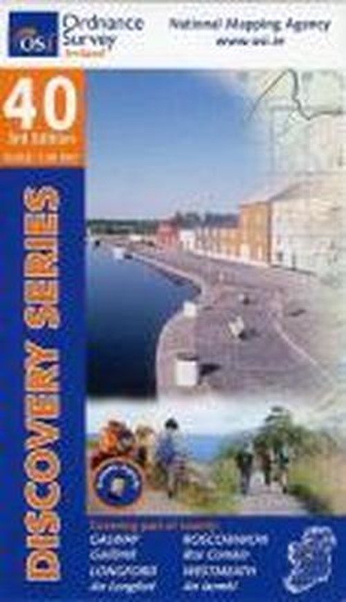 Cover for Ordnance Survey Ireland · Galway, Longford, Roscommon, Westmeath - Irish Discovery Series (Kort) [3 Revised edition] (2011)
