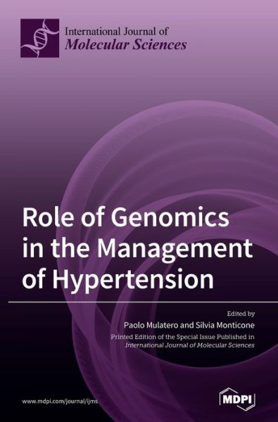 Cover for Role of Genomics in the Management of Hypertension (Hardcover Book) (2020)
