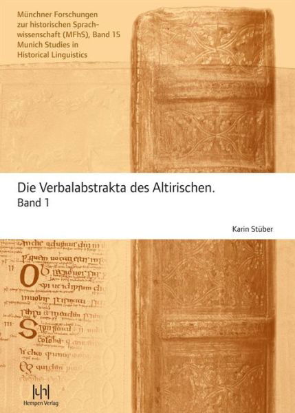 Cover for Stüber · Die Verbalabstrakta des Altirisc (Book) (2015)