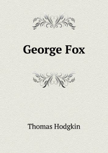 Cover for Thomas Hodgkin · George Fox (Paperback Book) (2013)