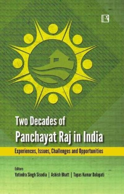 Cover for Yatindra Singh Sisodia · Two Decades of Panchayat Raj in India (Hardcover Book) (2018)