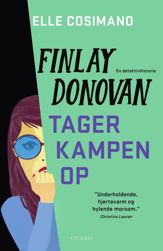 Cover for Elle Cosimano · Finlay Donovan: Finlay Donovan tager kampen op (Poketbok) [1:a utgåva] (2024)