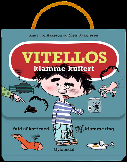 Cover for Kim Fupz Aakeson · Vitellos klamme kuffert (Bound Book) [1º edição] (2021)