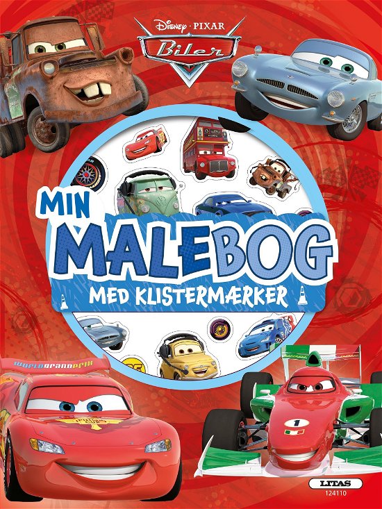 Cover for Disney Pixar · Biler: malebog (kolli 6) (Taschenbuch) [2. Ausgabe] (2018)