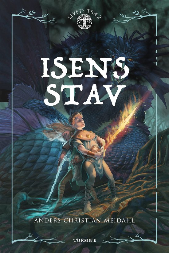Cover for Anders Christian Meidahl · Livets Træ: Isens Stav (Hardcover Book) [1º edição] (2020)