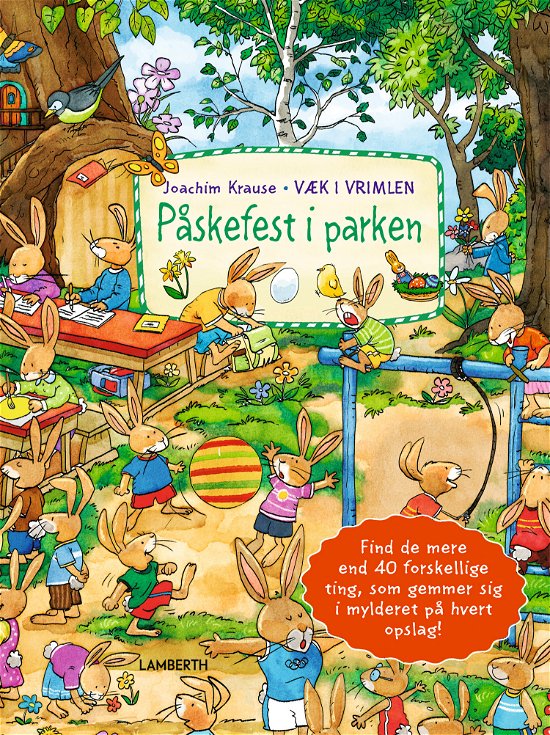Joachim Krause · Væk i vrimlen: Påskefest i parken (Cardboard Book) [1e uitgave] (2024)