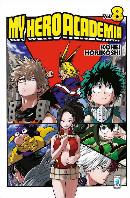 Cover for Kohei Horikoshi · My Hero Academia #08 (Buch)