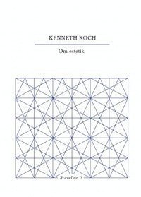Cover for Kenneth Koch · Svavel: Om estetik (Bog) (2013)