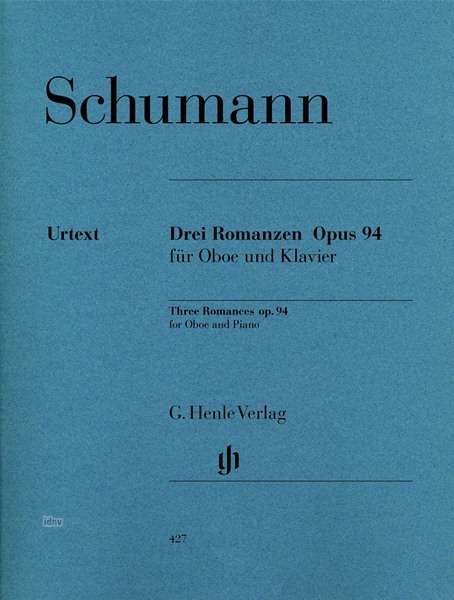 Cover for Schumann · Romanzen.Oboe / Kl.op.94.HN427 (Buch) (2018)