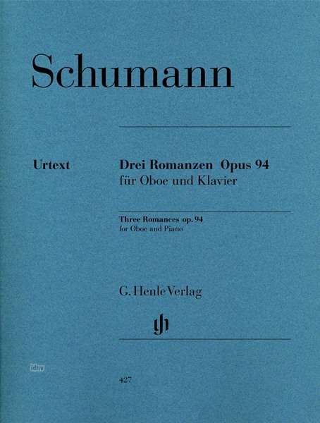 Cover for Schumann · Romanzen.Oboe / Kl.op.94.HN427 (Bog) (2018)