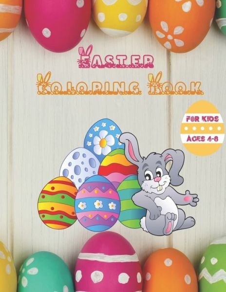 Cover for Mo Ali · Easter Coloring Book for Kids Ages 4-8 (Pocketbok) (2021)
