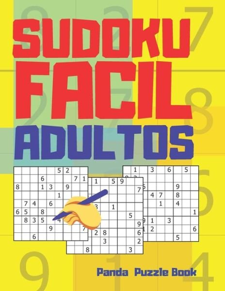 Cover for Panda Puzzle Book · Sudoku Facil Adultos (Paperback Book) (2020)