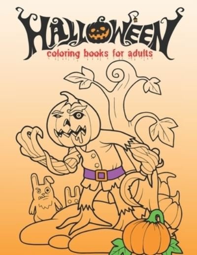 Cover for Blue Blend · Halloween Coloring Book For Adults (Paperback Bog) (2020)