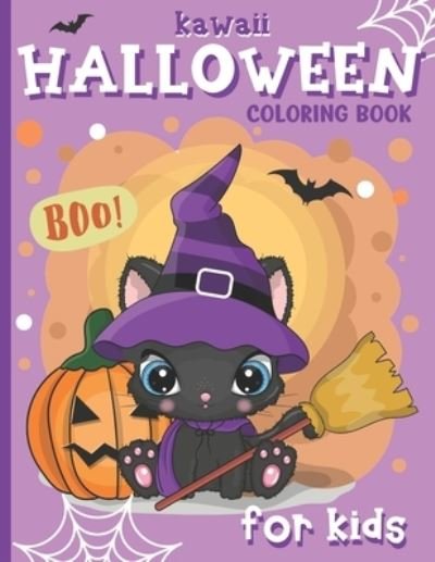 Kawaii Halloween Coloring Book for kids - Cody - Bøger - Independently Published - 9798696370279 - 11. oktober 2020