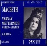 Cover for Giuseppe Verdi  · Macbeth (Tedesco) (2 Cd) (CD)