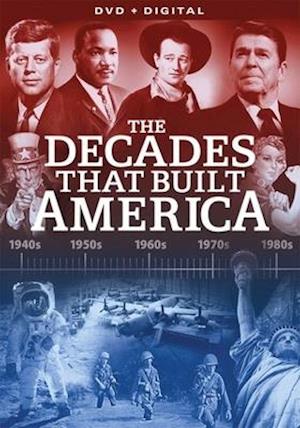 Cover for The DVD Decades That Built America · Decades That Built America, the DVD (DVD) (2020)