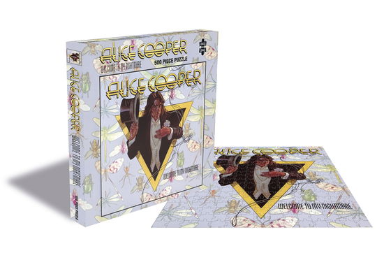 Alice Cooper Welcome To My Nightmare (500 Piece Jigsaw Puzzle) - Alice Cooper - Brætspil - ALICE COOPER - 0803343254280 - 24. april 2020