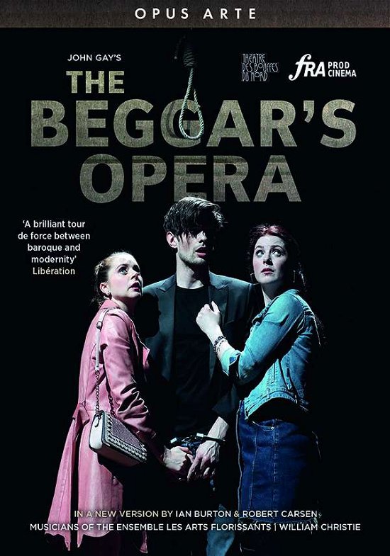 Cover for Christie / Arts Florissants · The Beggars Opera (In A New Version By Ian Burton And Robert Carsen) (DVD) (2024)