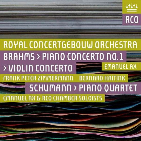 Cover for Royal Concertgebouw Orchestra · Brahms Concertos &amp; Schumann Pi (CD) (2010)