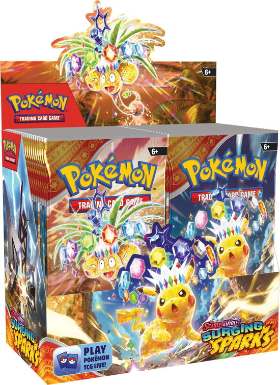 Cover for Pokemon · Sv8 Surging Sparks Booster 36 Pcs (pok85928) (Toys)