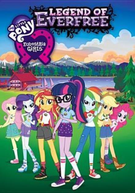 Cover for My Little Pony: Equestria Girls - Legend Everfree (DVD) (2016)