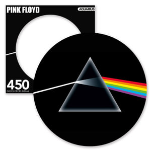 Pink Floyd Dark Side 450Pc Picture Disc Puzzle - Pink Floyd - Jogo de tabuleiro - AQUARIUS - 0840391146280 - 21 de junho de 2024
