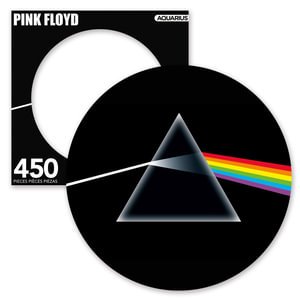 Pink Floyd Dark Side 450Pc Picture Disc Puzzle - Pink Floyd - Brætspil - AQUARIUS - 0840391146280 - 