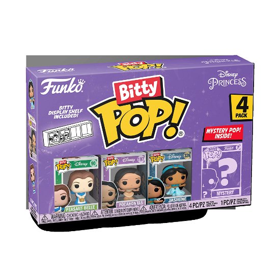Disney P- Belle 4pk - Funko Bitty Pop: - Merchandise - Funko - 0889698730280 - 13. Juli 2023