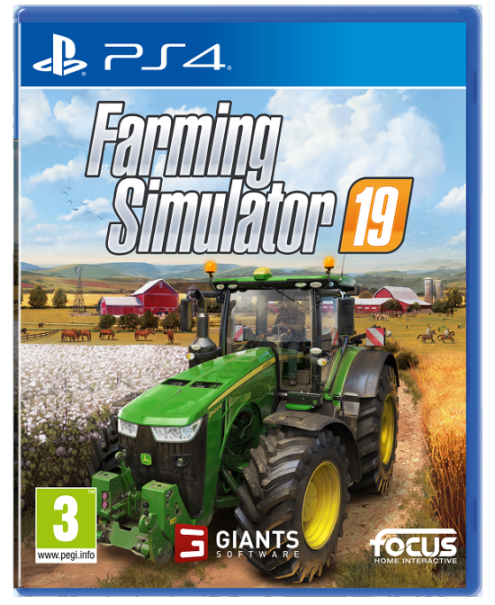 Cover for Focus Home Interactive · Farming Simulator 19 (PS4) (2018)