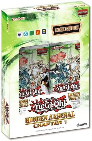 Cover for YuGiOh TCG  Hidden Arsenal Chapter 1 Trading Cards (SPILLEKORT)