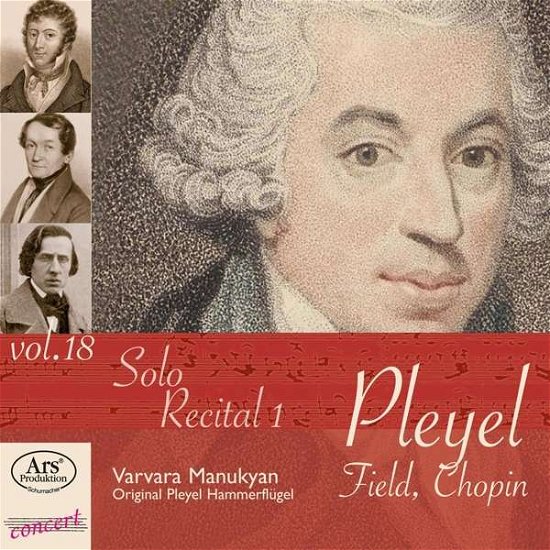 Cover for Vavara Manukyan · Solo Recital 1: Works By Pleyel. Field And Chopin (CD) (2019)