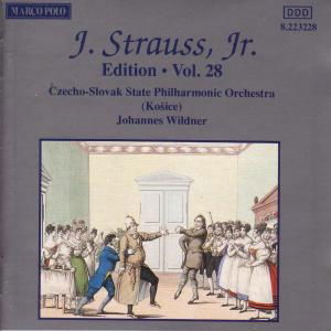 Cover for Wildner / Staatsphilh. Der Cssr · * J.Strauss,Jr.Edition Vol.28 (CD) (1993)