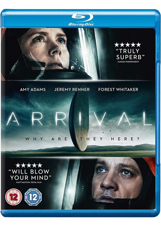 Arrival  Blu Ray - Fox - Filmes - UNIVERSAL PICTURES - 5039036079280 - 20 de março de 2017