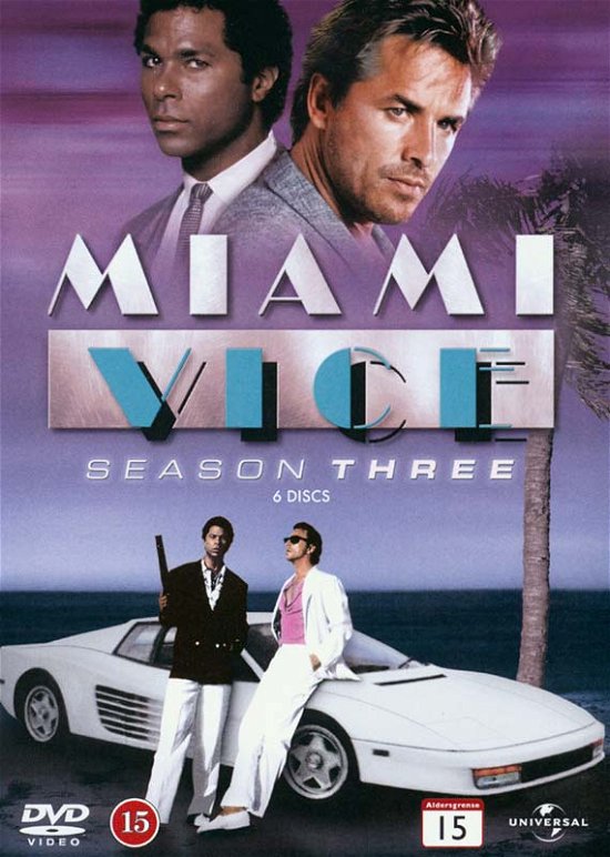 Cover for Miami Vice · Miami Vice Season 3 (Rwk 2011) (DVD) (2016)