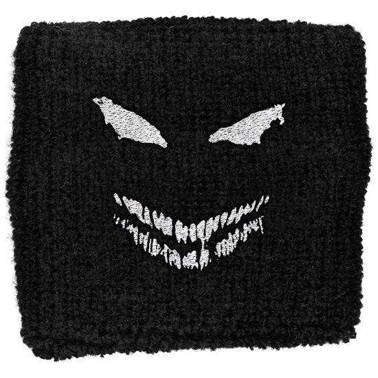 Disturbed Embroidered Wristband: Face (Loose) - Disturbed - Merchandise -  - 5055339796280 - 