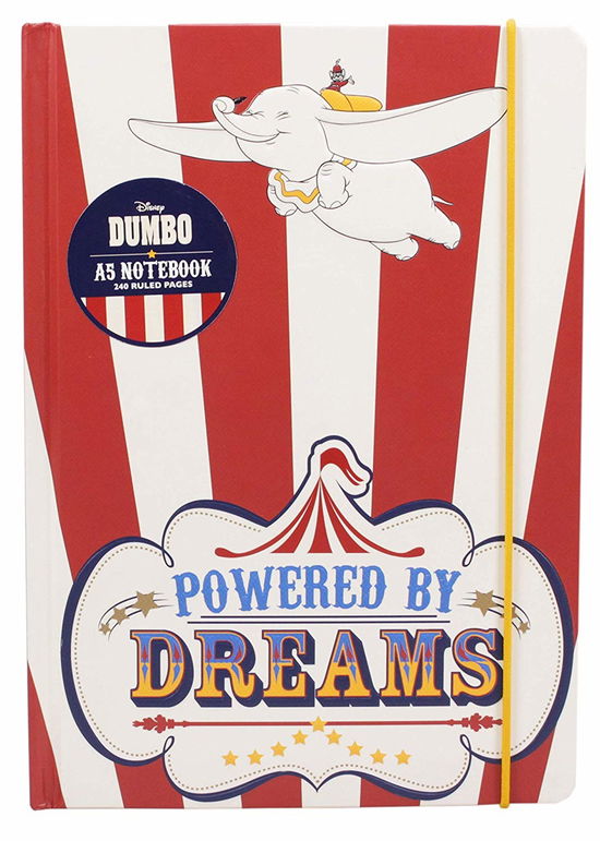 Dumbo - Dreams (A5 Notebook / Quaderno) - Disney: Half Moon Bay - Produtos - DISNEY - 5055453463280 - 7 de fevereiro de 2019