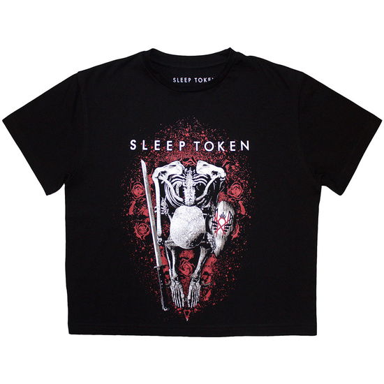 Cover for Sleep Token · Sleep Token Ladies Crop Top: The Love You Want (Black) (Bekleidung) [size M] (2025)