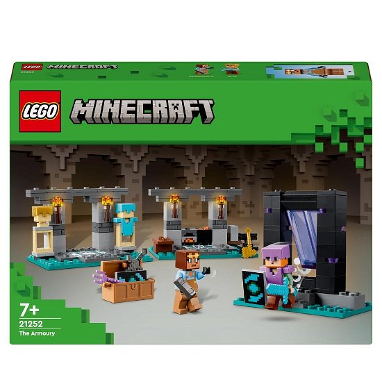 Cover for Lego · LEGO Minecraft 21252 De Wapensmederij (Toys)