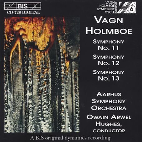 Cover for Holmboe / Hughes / Aarhus Symphony Orchestra · Symphonies 11 12 13 (CD) (1996)