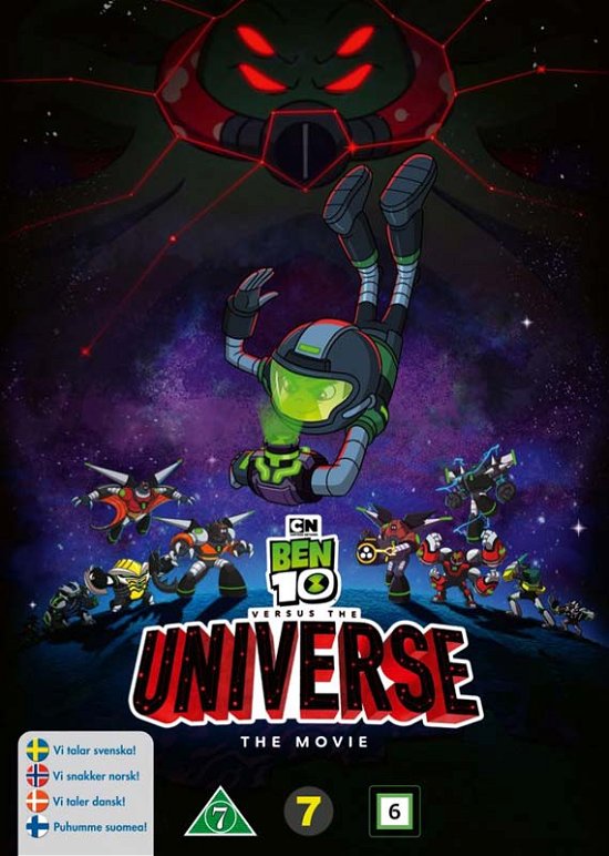 Cover for Ben 10 vs the Universe: the Movie (DVD) (2021)